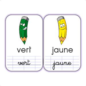 Les couleurs : affichage
